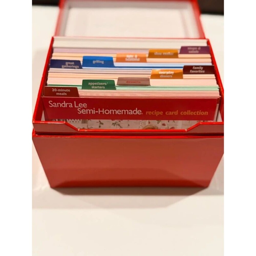 Sandra Lee Semi-Homemade Box of Recipe Cards